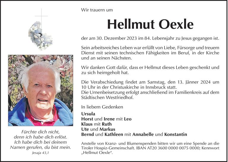 Hellmut  Oexle Bild