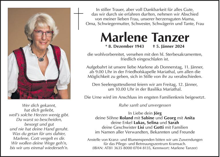 Marlene Tanzer Bild