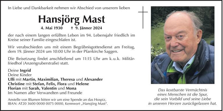Hansjörg Mast Bild