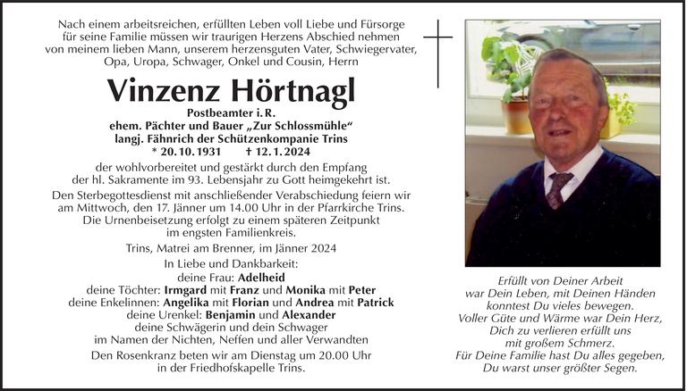 Vinzenz Hörtnagl Bild