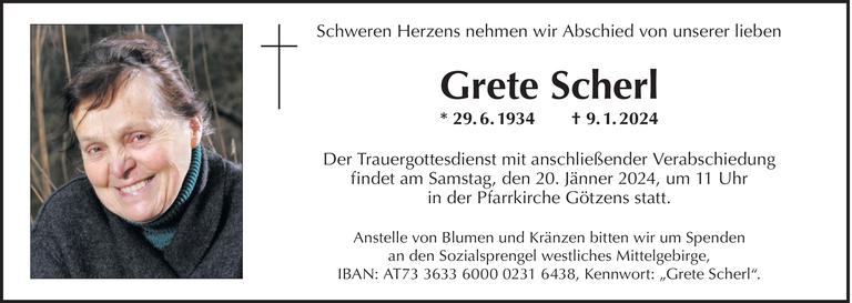 Grete Scherl Bild