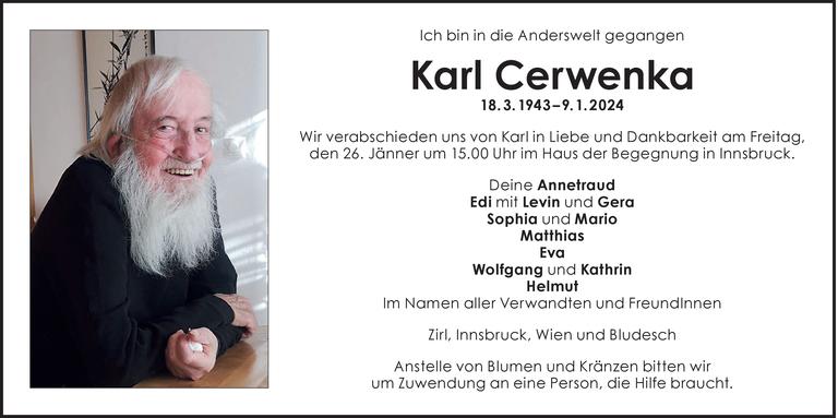 Karl Cerwenka Bild