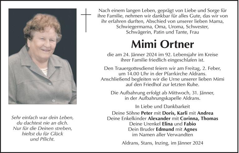 Mimi Ortner Bild