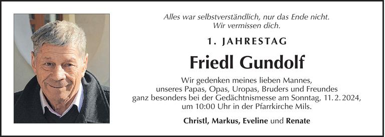 Friedl Gundolf Bild
