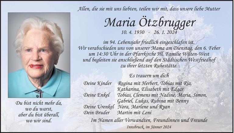 Maria Ötzbrugger Bild