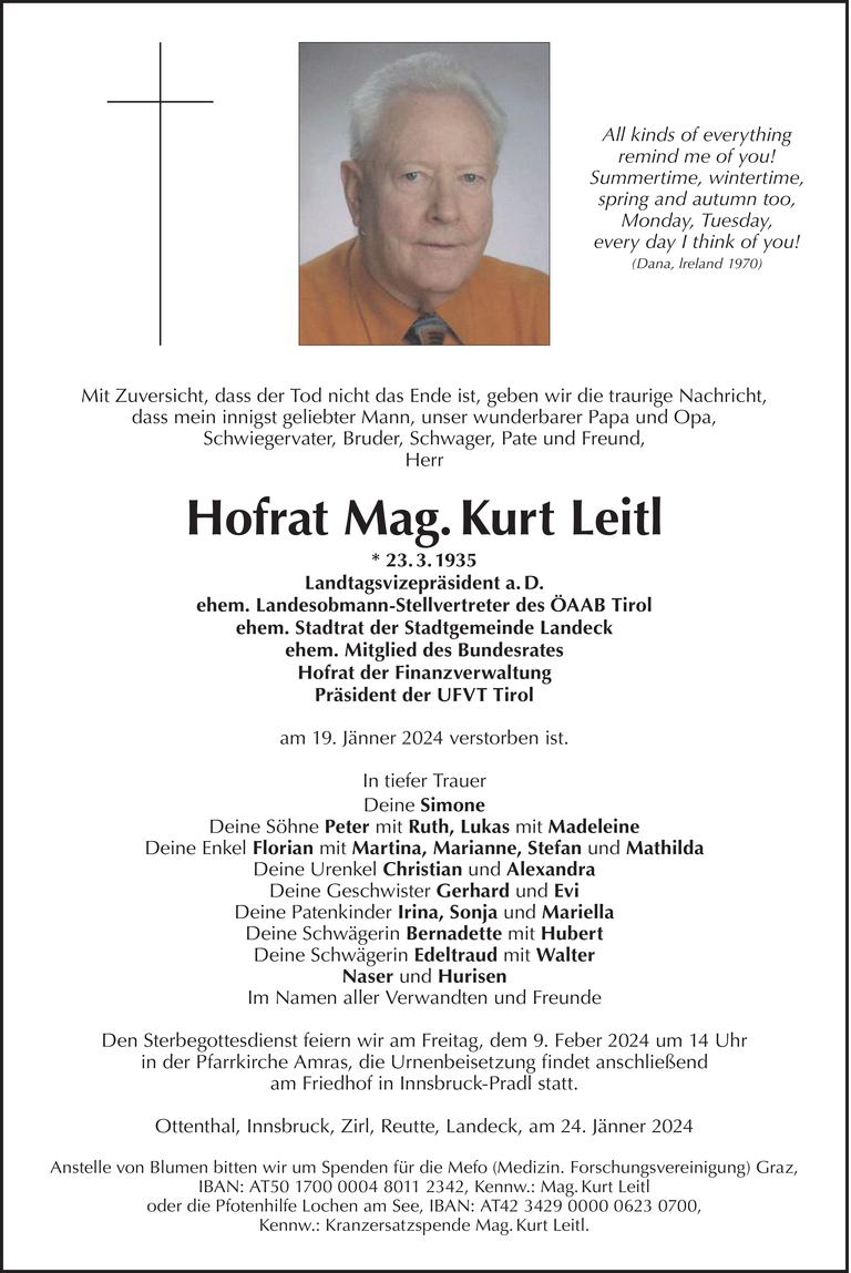 Kurt Leitl Bild