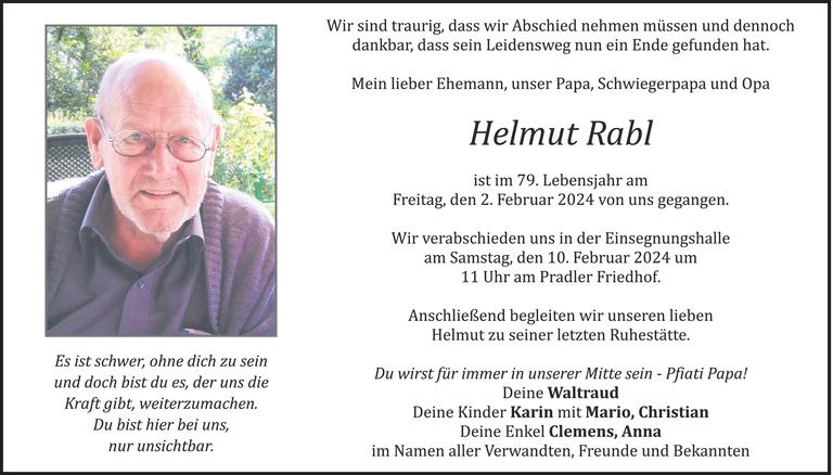 Helmut Rabl Bild
