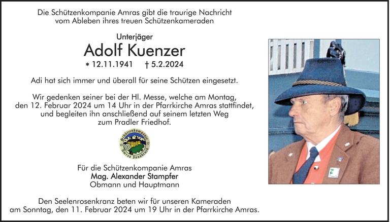 Adolf Kuenzer Bild