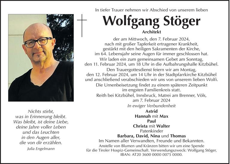 Wolfgang  Stöger Bild
