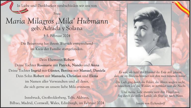 Maria Milagros  Hubmann Bild