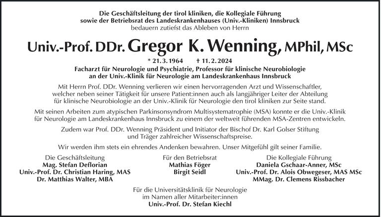 Gregor Wenning Bild