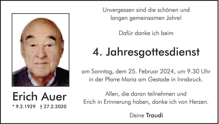 Erich Auer Bild