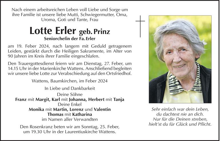 Lotte  Erler Bild