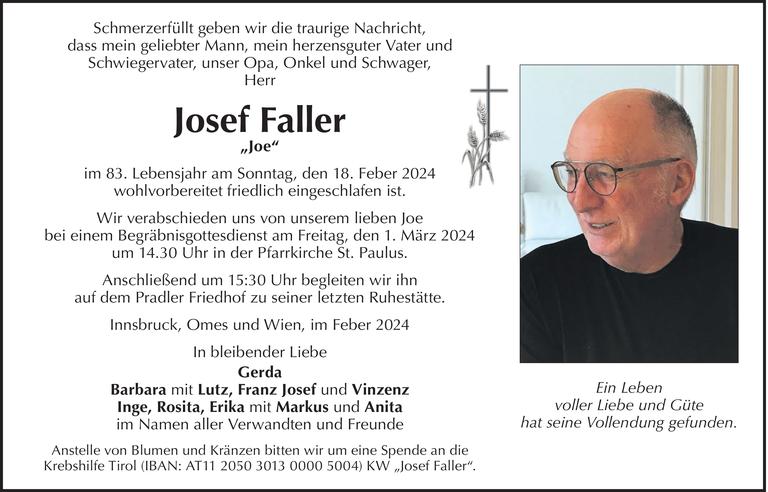 Josef Faller Bild