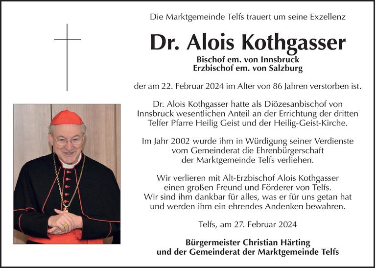 Alois Kothgasser Bild