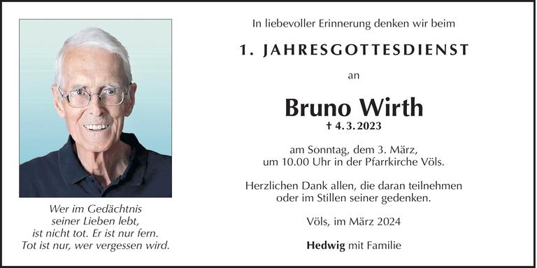 Bruno Wirth Bild