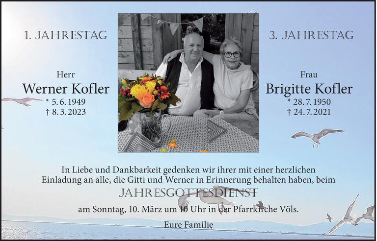 Brigitte und Werner Kofler Bild