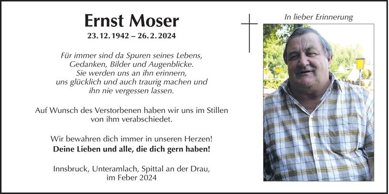 Ernst Moser Bild