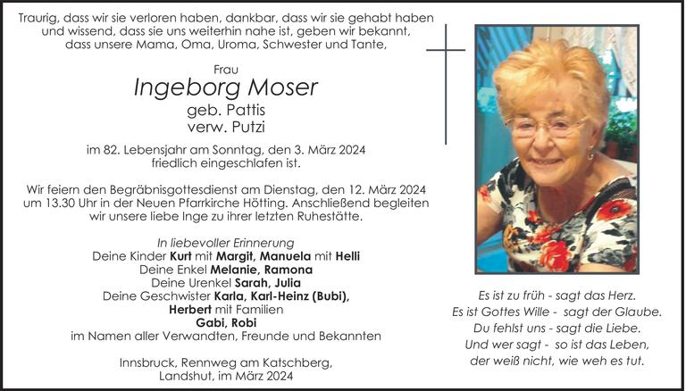 Ingeborg Moser Bild