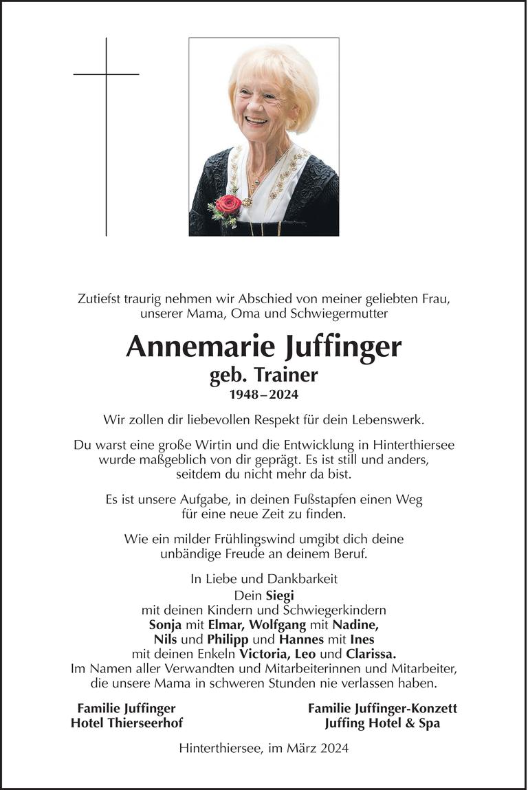 Annemarie Juffinger Bild