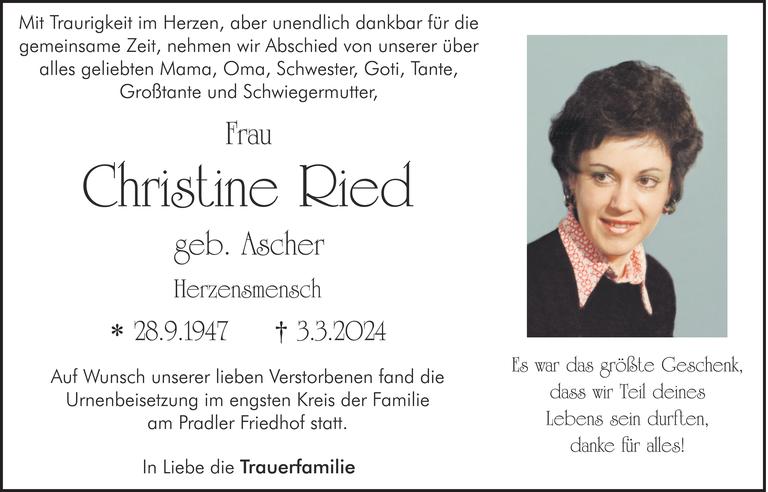 Christine Ried Bild