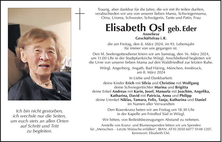 Elisabeth Osl Bild