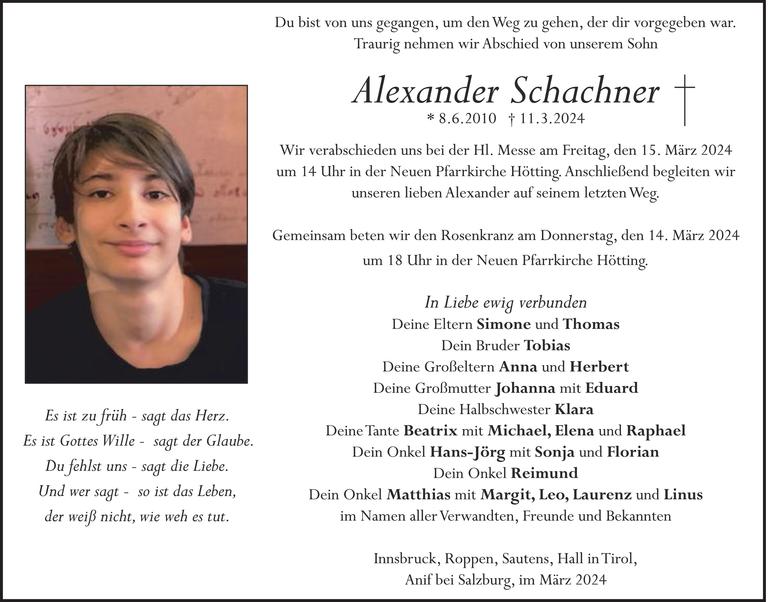 Alexander Schachner Bild