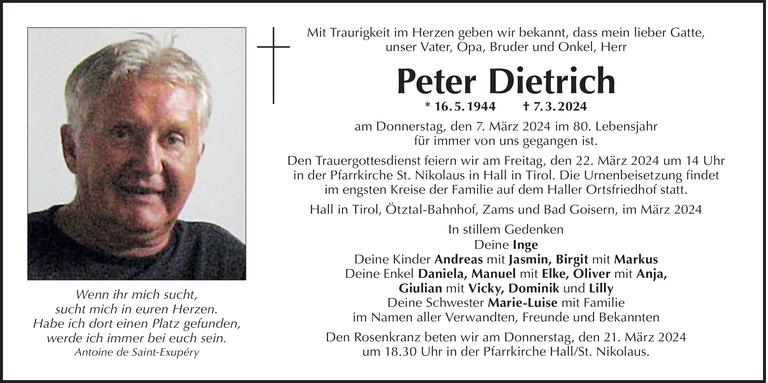 Peter Dietrich Bild