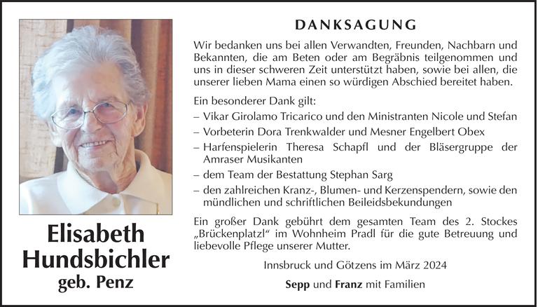 Elisabeth Hundsbichler Bild