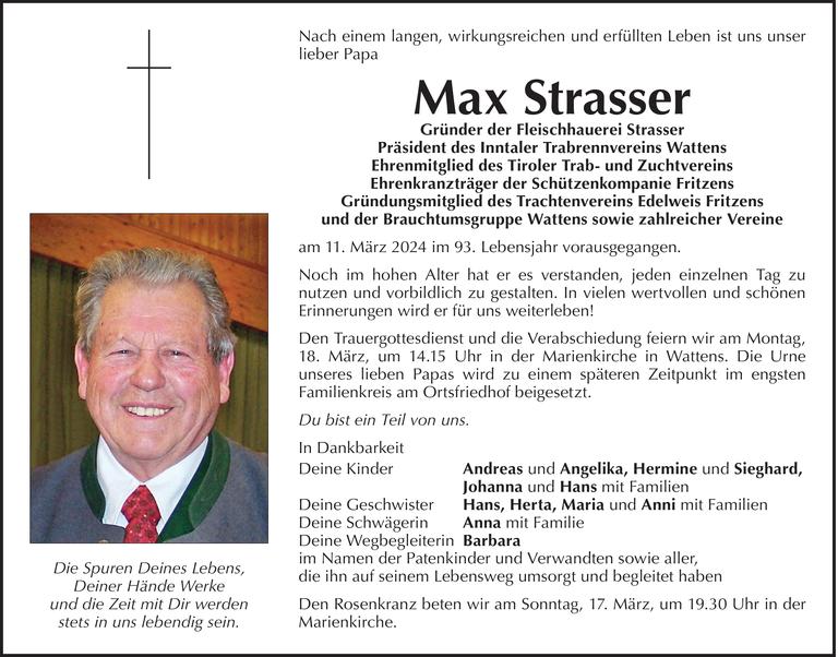 Max Strasser Bild