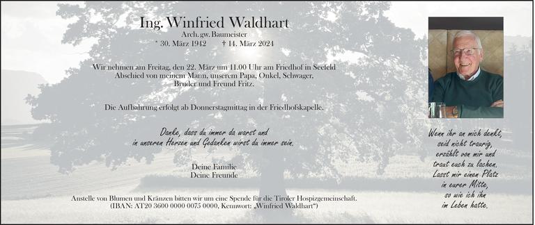 Winfried  Waldhart Bild