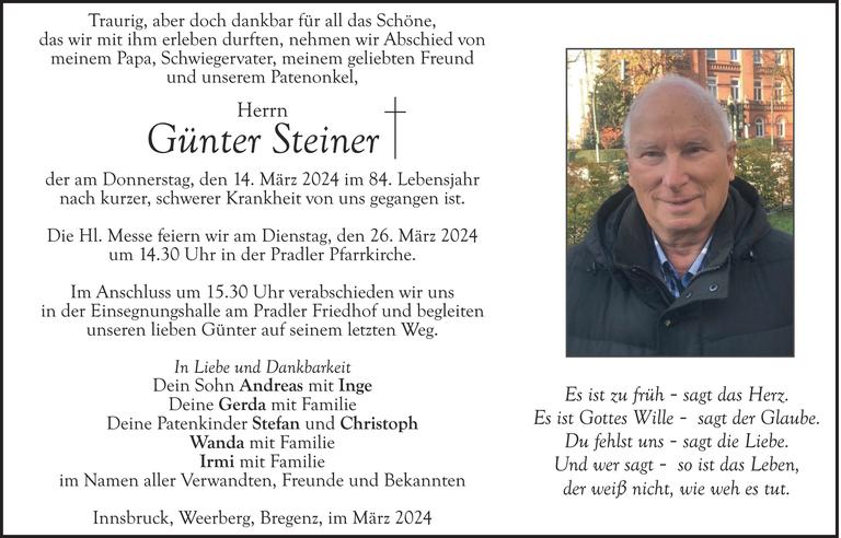 Günter Steiner Bild
