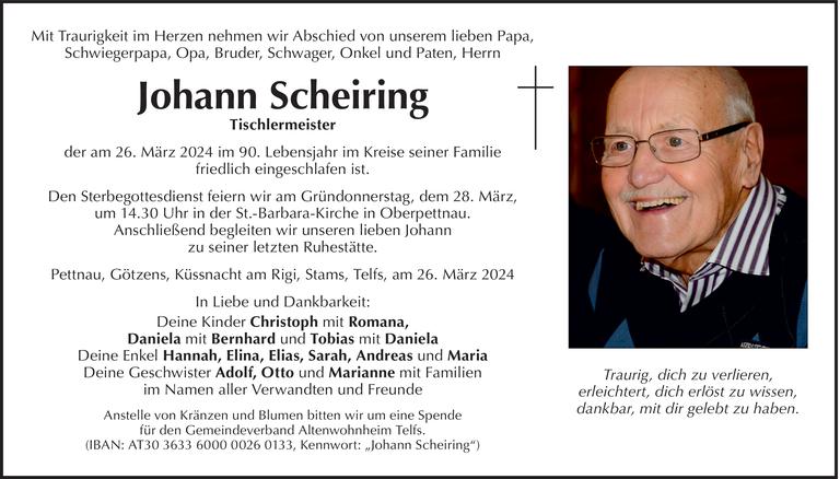 Johann Scheiring