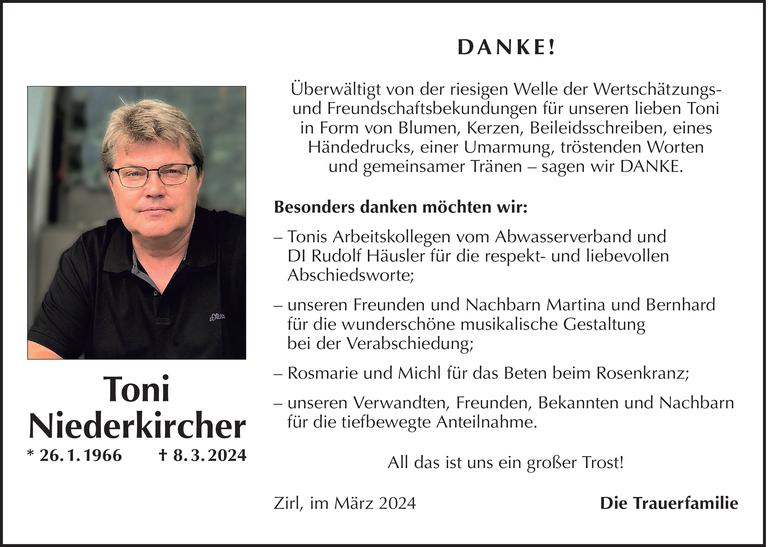 Toni Niederkircher