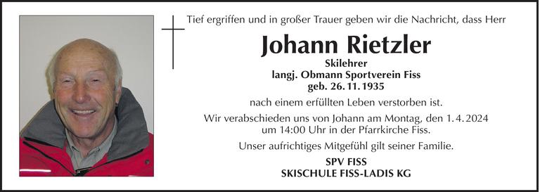 Johann  Rietzler Bild