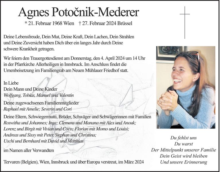 Agnes Potocnik-Mederer Bild