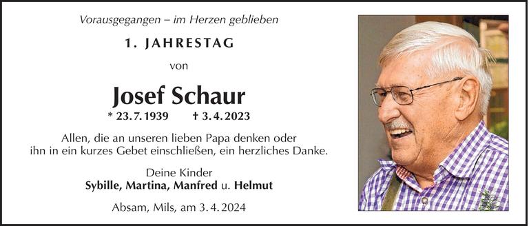 Josef Schaur Bild