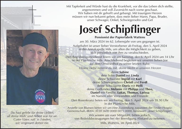Josef Schipflinger Bild