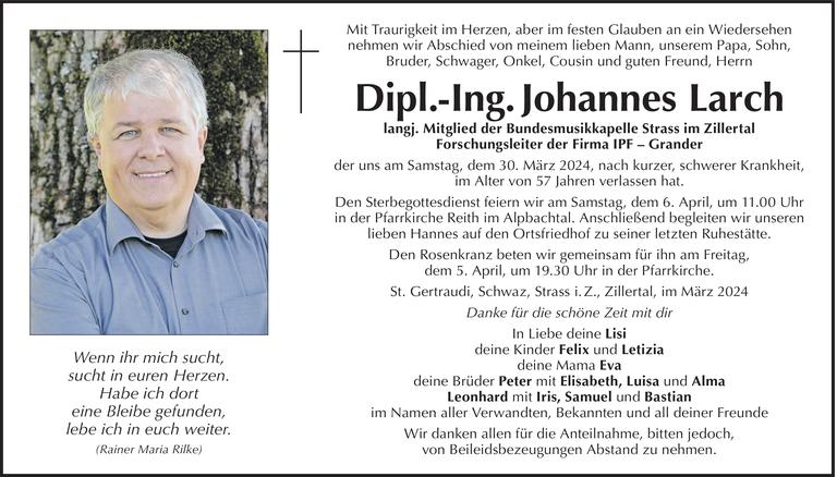 Johannes Larch Bild