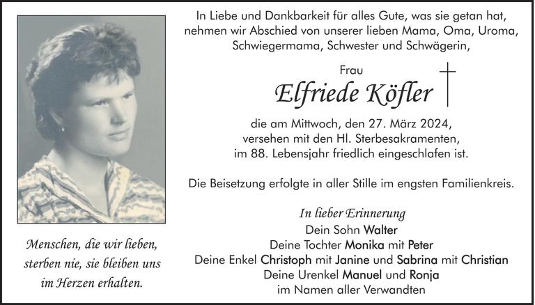 Elfriede  Köfler Bild