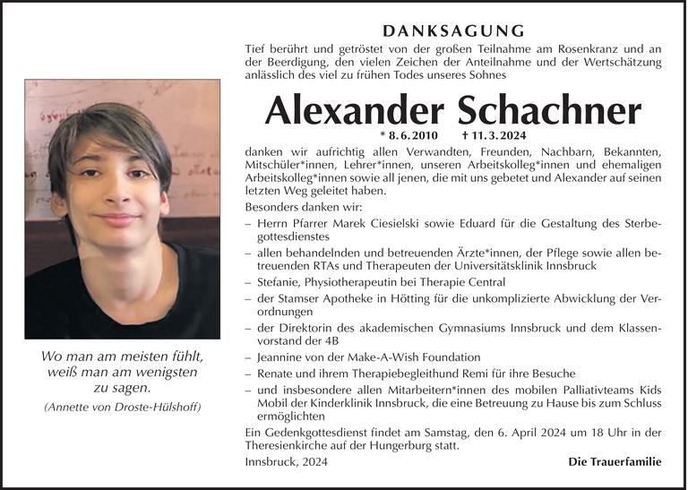 Alexander Schachner Bild