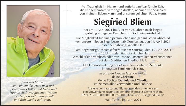 Siegfried  Bliem Bild