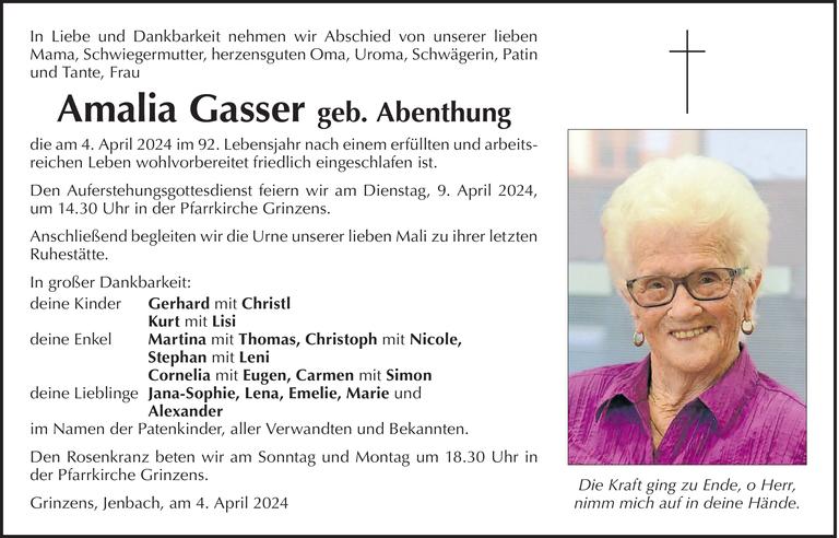 Amalia Gasser Bild