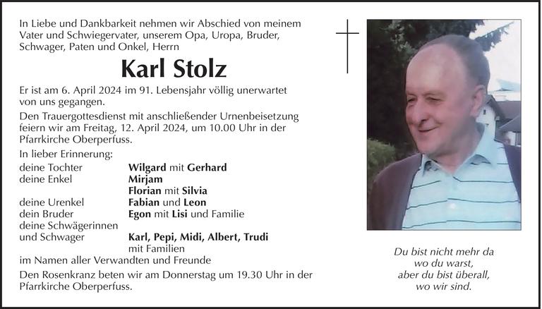 Karl Stolz Bild
