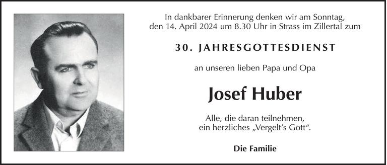 Josef Huber Bild