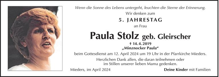 Paula Stolz Bild