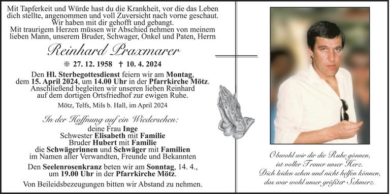Reinhard Praxmarer Bild