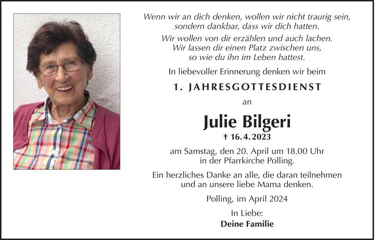 Julie Bilgeri