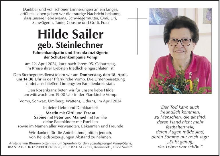 Hilde Sailer