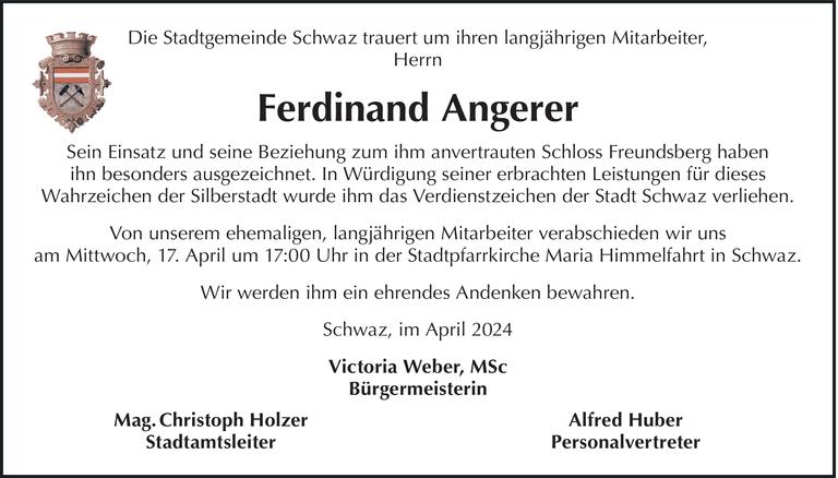 Ferdinand Angerer
